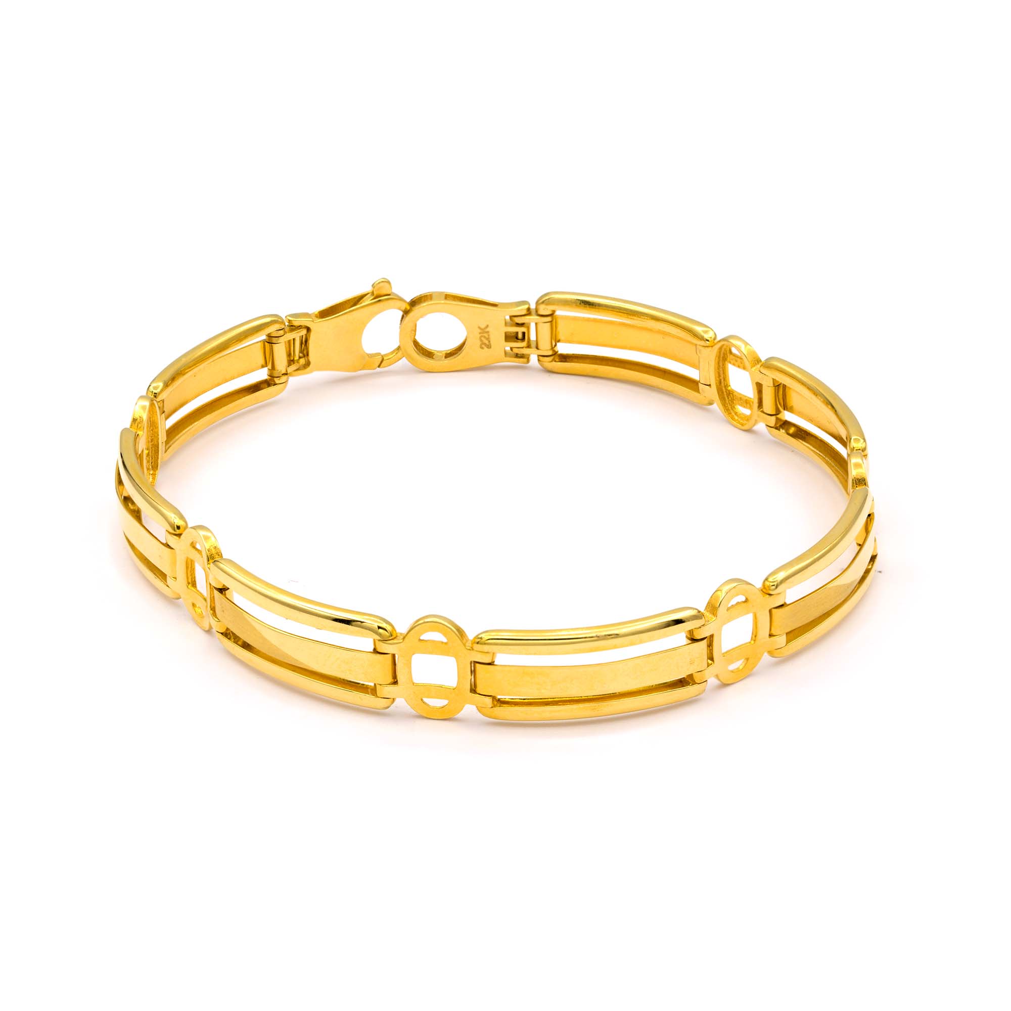 22kt Gold Men’s Bracelet – Raja Jewelers