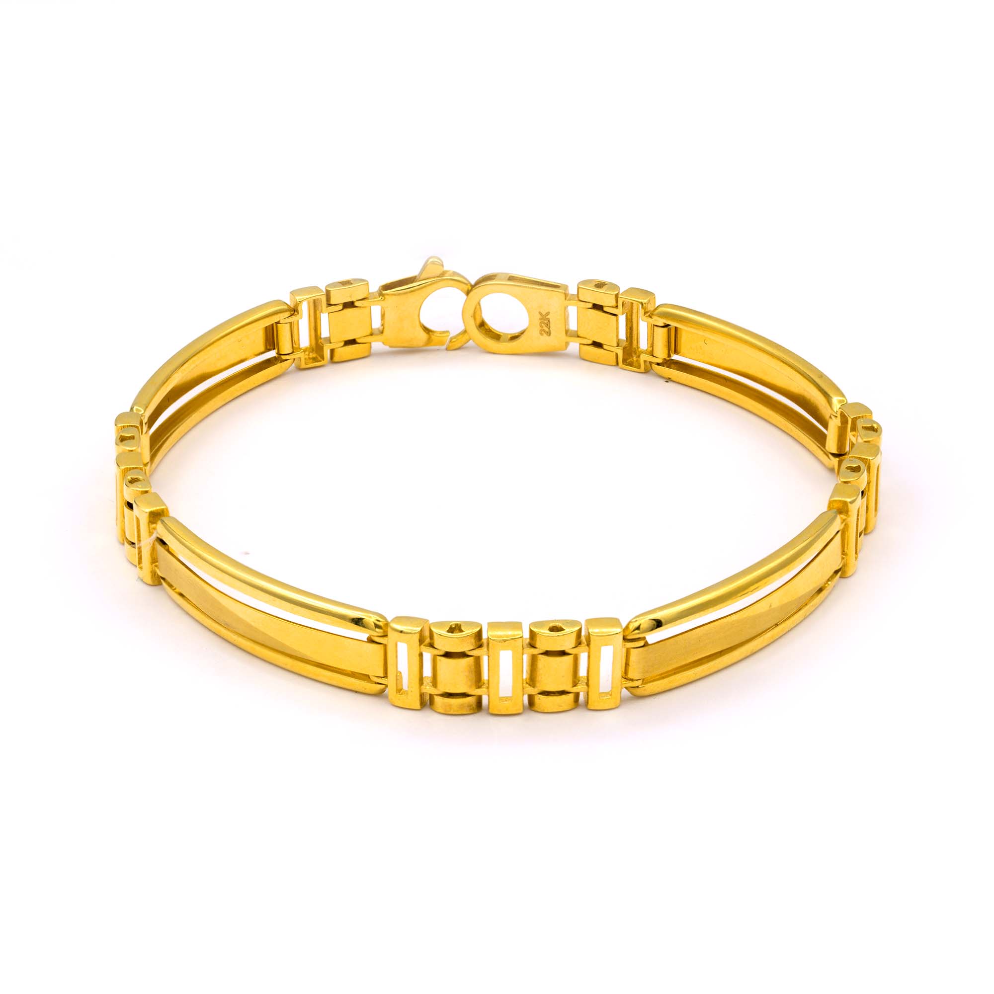 235-GBR2047 - 22K Gold Bracelet for Men | 22k gold bracelet, Bracelets for  men, Gold bracelet